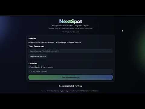 AI Layer on Google Maps dataset